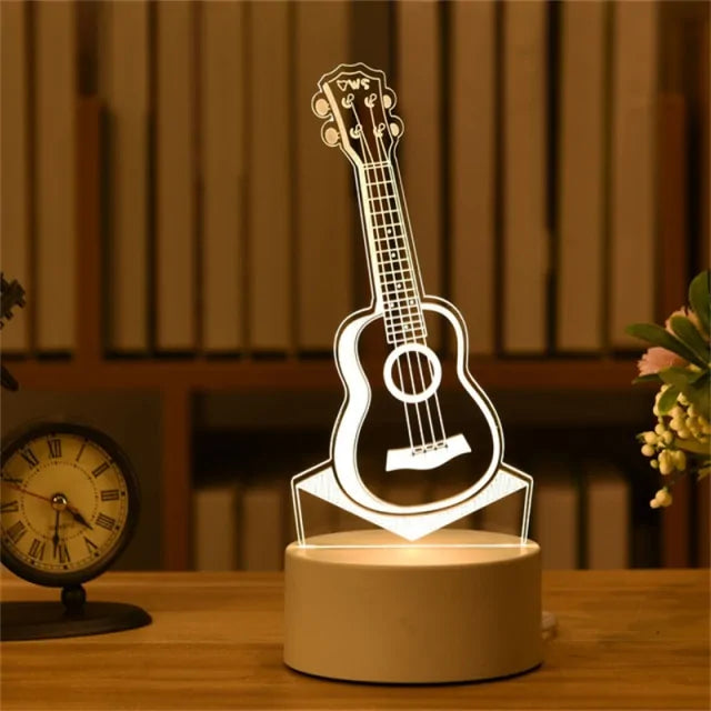 Romantic 3D Lamp Startek