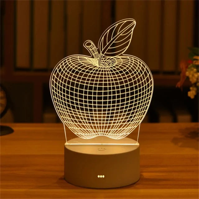 Romantic 3D Lamp Startek