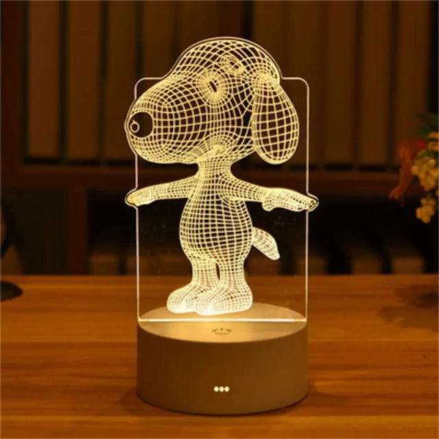 Romantic 3D Lamp Startek