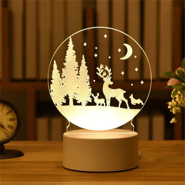 Romantic 3D Lamp Startek