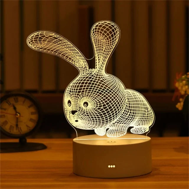 Romantic 3D Lamp Startek