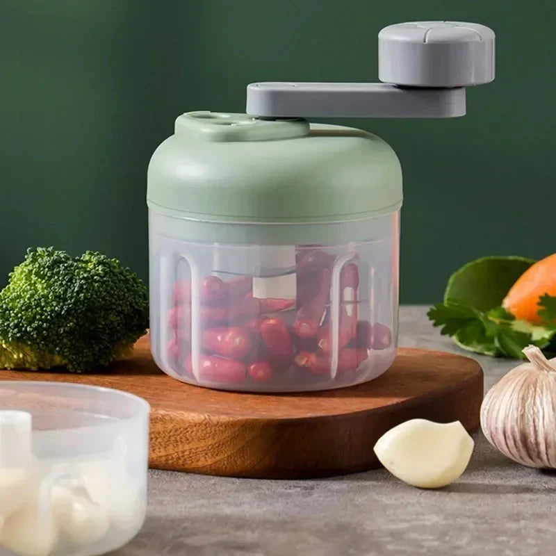 Compact Hand-Crank Food Chopper StorePilot