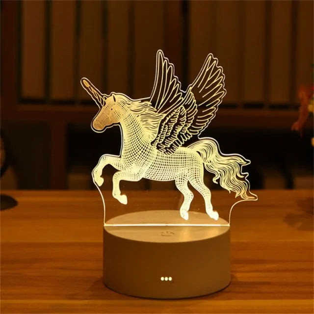 Romantic 3D Lamp Startek