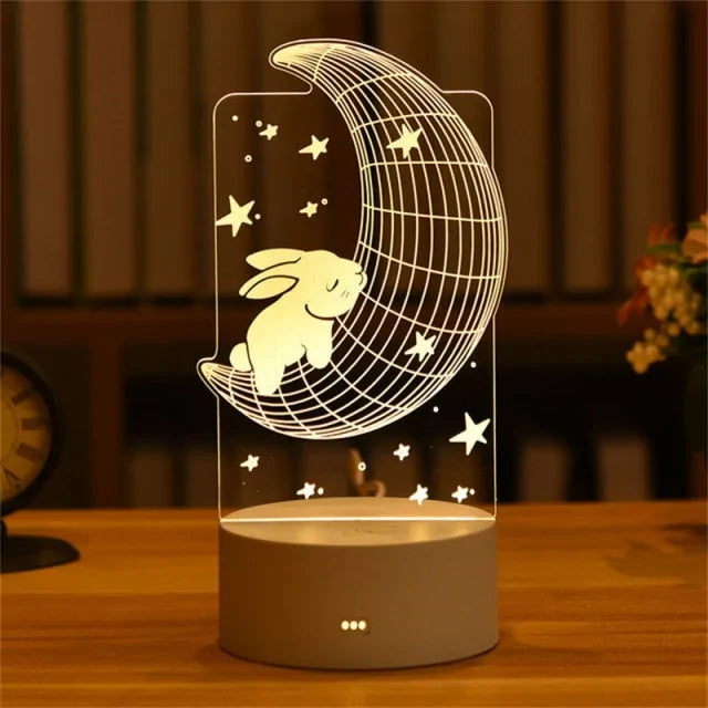 Romantic 3D Lamp Startek